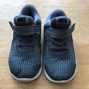 Toddler size 8 Nike Revolution in Grey